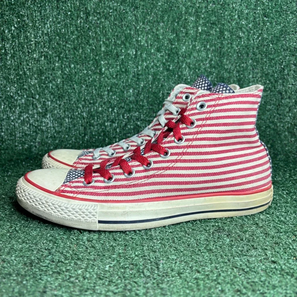 Converse Chuck Taylor All Star Spec Hi USA Sneakers Red Unisex Mens 8 Womens 10‎